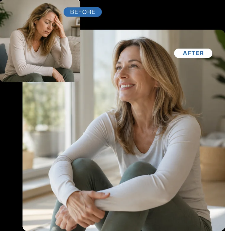 Provider reviewing inflammatory and immune markers for KPV peptide therapy at AgeRejuvenation