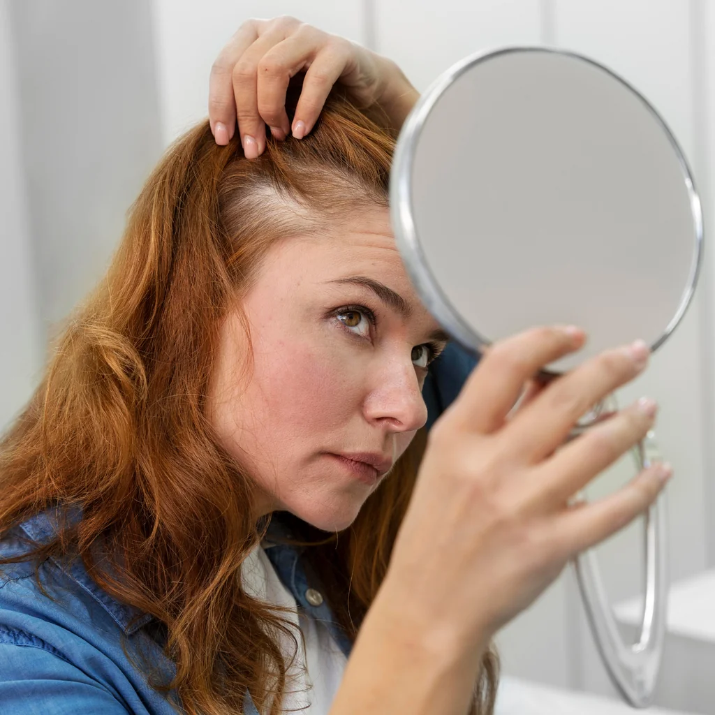 Follicle health assessment before PTD-DBM peptide therapy at AgeRejuvenation