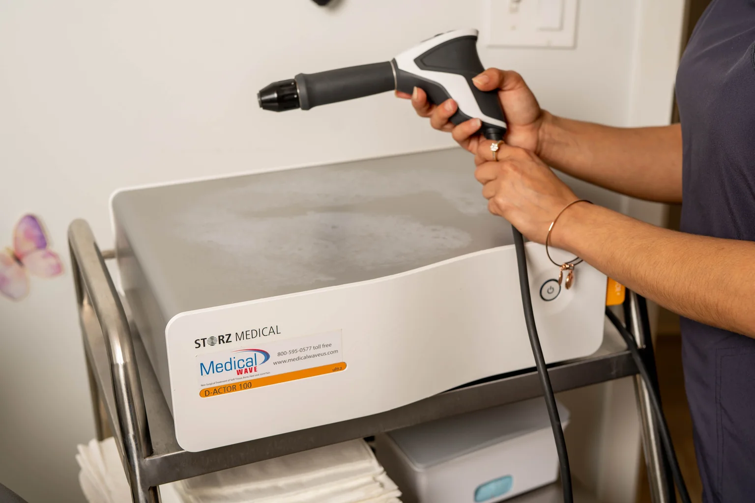 Shockwave therapy treatment at AgeRejuvenation